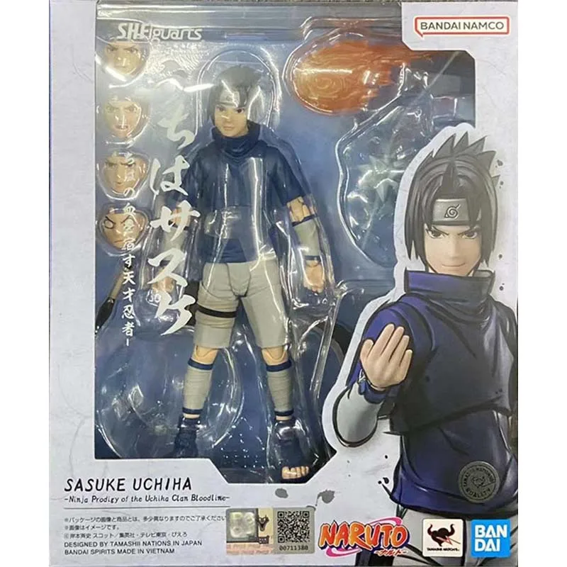 Фото Оригинальные подвижные фигурки Bandai SHF по аниме Наруто: Узумаки, Саске, Какаши, Сакура, Орочимару №2