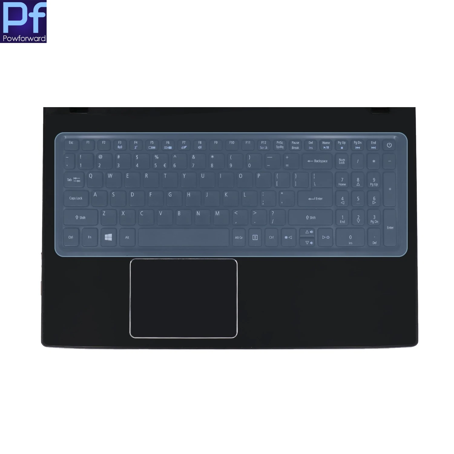 Для ноутбука 15 6 дюйма 17 3 с цифровой клавиатурой силиконовая водонепроницаемая