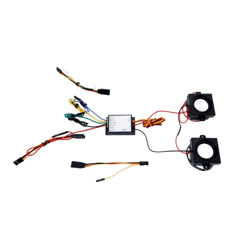 

JDM-181 Sounds Bank/Simulate Sound Horn/Loudspeaker for 1/12 1/14 Remote Control Hydraulic Excavator Model Toys Diy Accessories