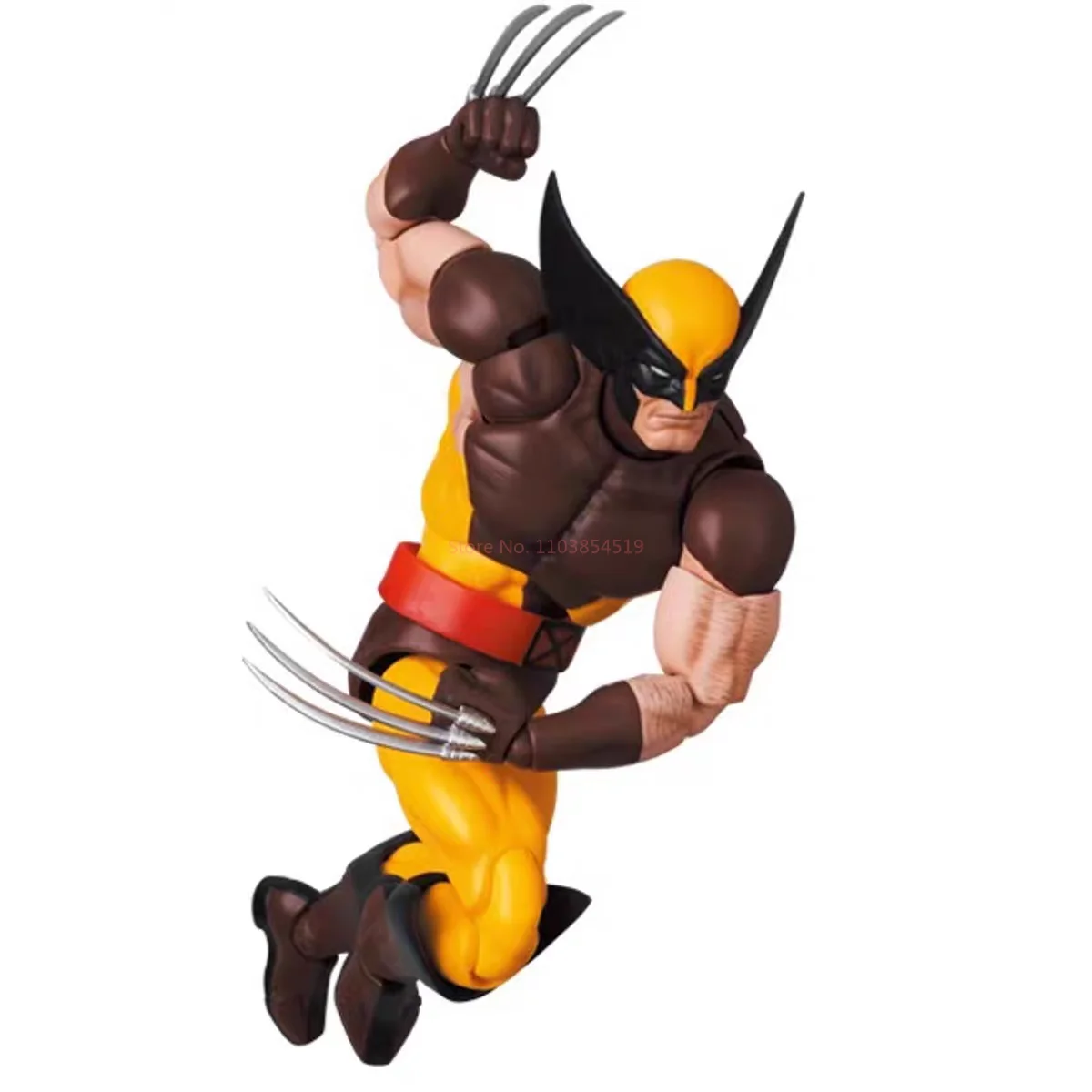 CT Toy Wolverine Mafex 138 Манга Коричневый костюм Росомаха Логан X-Men Экшн-кукла Shf Аниме