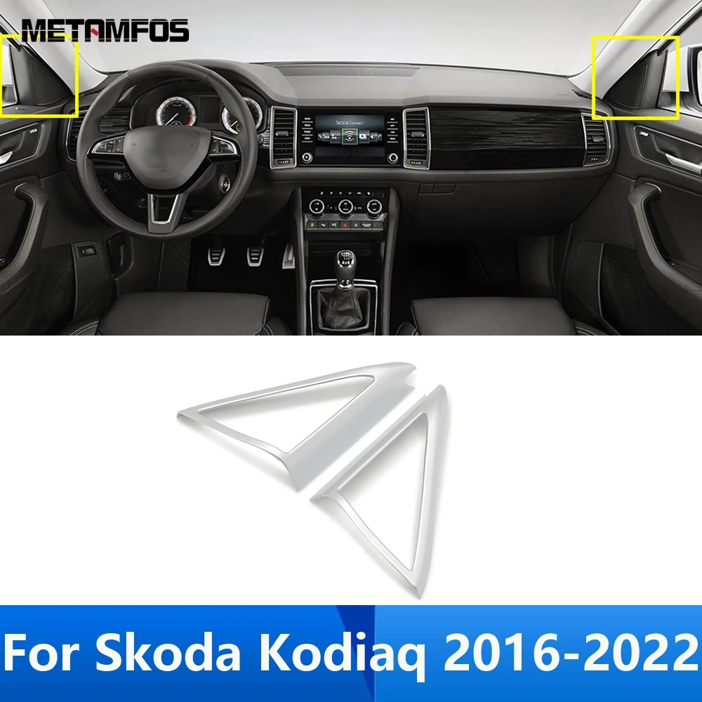 

Для Skoda kodiaq 2016-2020 2021 2022 матовое окно Колонка громкий динамик крышка динамика отделка стикер аксессуары автостайлинг