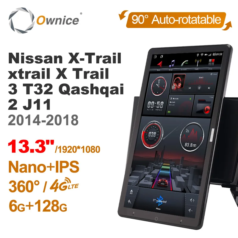 Фото Автомагнитола Ownice 13.3