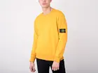 Свитшот Stone Island Желтый Демисезон Мужской