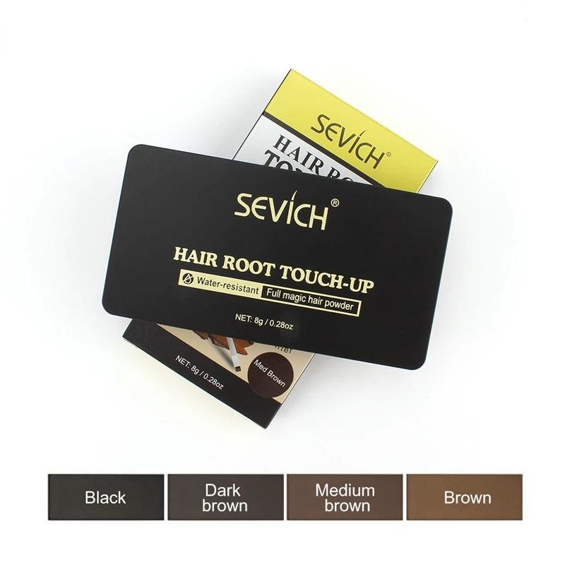 

4-color Hairline Filling Powder Waterproof Hair Shadow Powder Edge Control Cover Hair Modifies The Forehead Shadow Replenishing