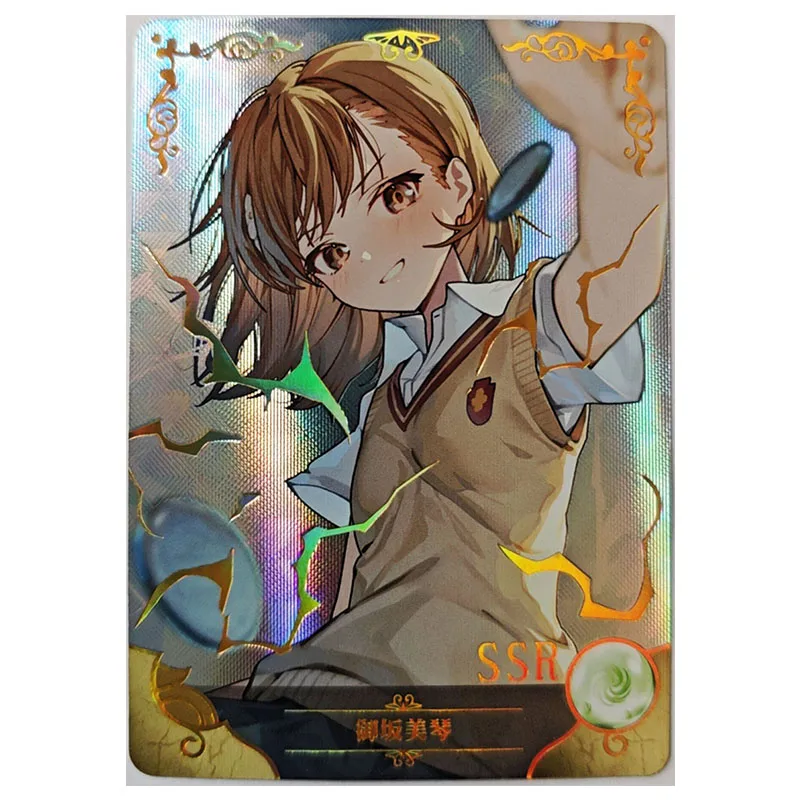 Аниме История богини Редкая коллекционная карта SSR Altria Misaka Mikoto Alice Matou Sakura Euryale