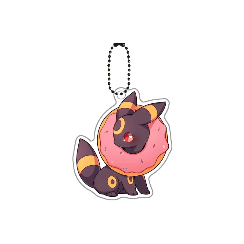 MINISO брелок Pokemon Eevee Vaporeon Flareon Espen Sylveen Jolteon Glaceon Umbrion Leafeon