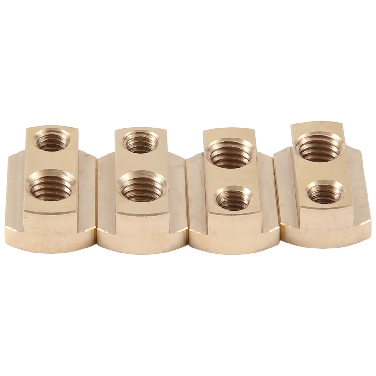 4 шт. скользящие Т-образные гайки с машинным рисовым винтом гидрофольгированные