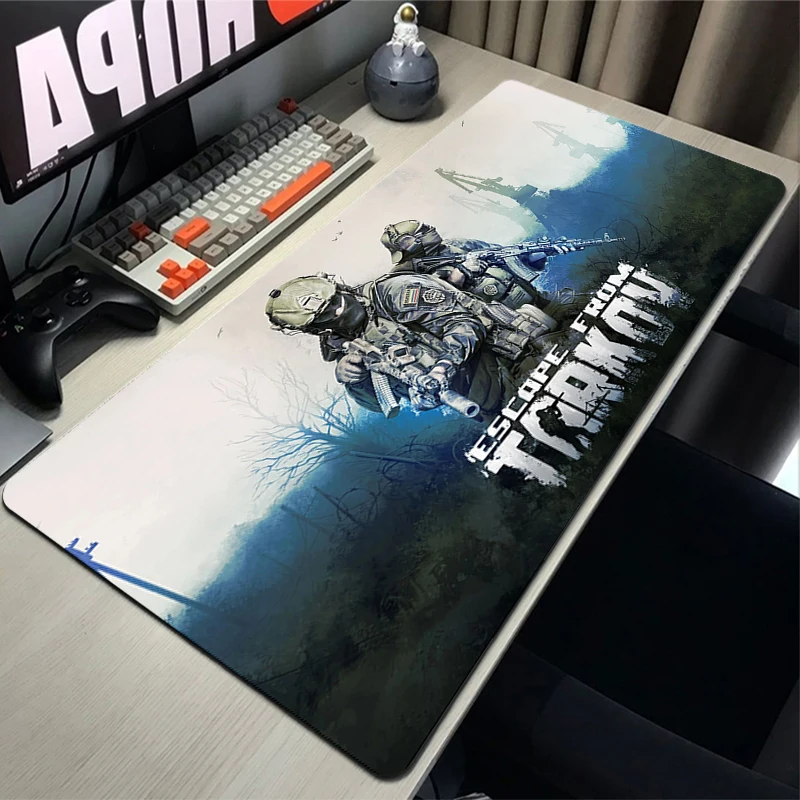 

Desk Pad Mouse Mats Escape From Tarkov Computer Tables Mousepad Xxl Pc Gamer Accessories Playmat Table Mat Keyboard Gaming Pads