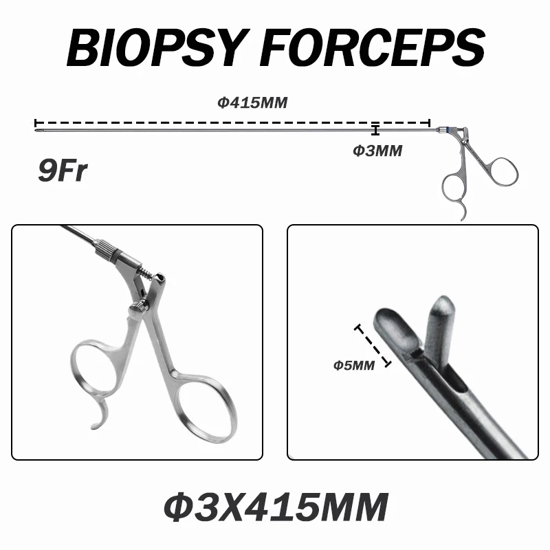

Полужесткие урологические щипцы 5fr 9fr