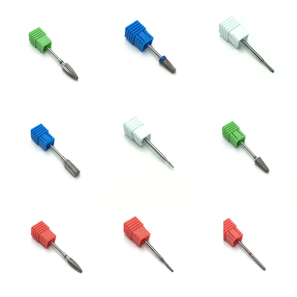 Карбидная Вольфрамовая фреза для маникюрной машинки карбидная электрическая