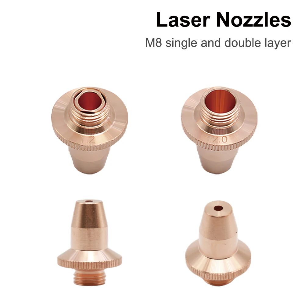 

Laser Head Nozzles HSG OSPRI M8 H19 Caliber 1.0-3.0 Laser Nozzle For Ospri Fiber Laser Cutting Head