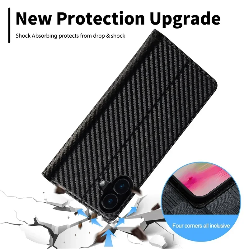 Etui A52S A51 Магнитный флип-чехол из углеродного волокна для Samsung Galaxy A52s 5G A515F A71 A72 A12 A32