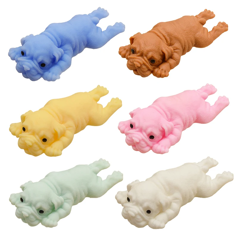 

Cute Dog Slow Rising Squeeze Healing Toy Fun Kids Kawaii Kids Adult Toy Stress Reliever Decor Boxed Puppies Shape Squeeze Toy