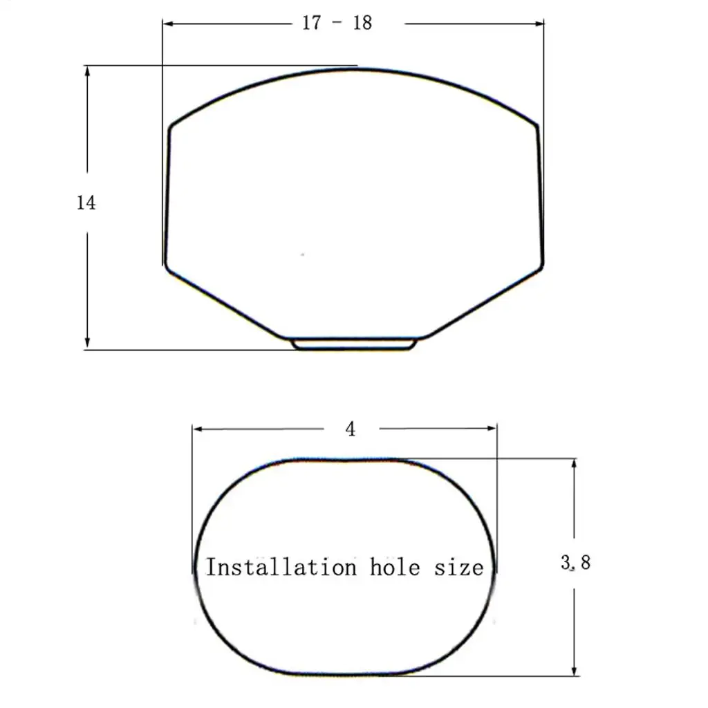 

6 Pcs Guitar Voice Keyhead Acoustic Guitar Rectangle Buttons Handle