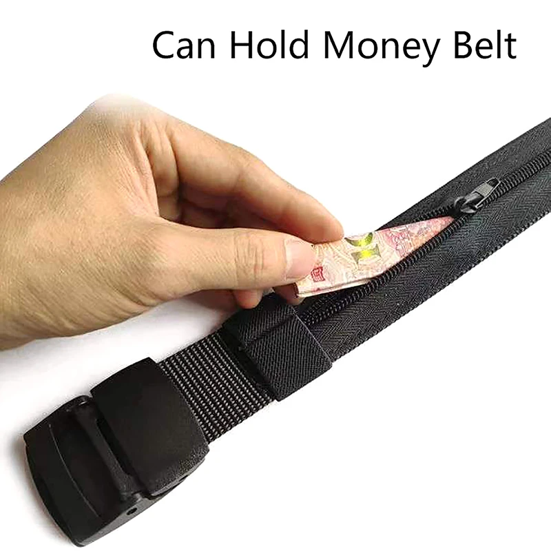 

Travel Cash Anti Theft Belt Waist Bag Women Portable Hidden Money Strap Belt Wallet Waist Pack Men Secret Hiding Belt