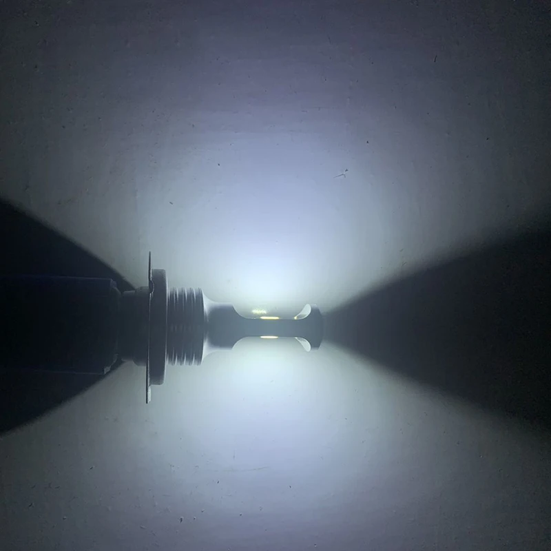 Светодиодный CSP Mini H6 светодиодный лампы для автомобильных фар BA20D/H6 Fog 800K Auto 12V-32V