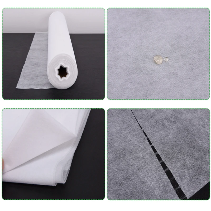 

50Pcs Disposable Spa Massage Mattress Sheets Salon Massage Bed Sheets Non-Woven Headrest Paper Roll Table Cover Tattoo Supply