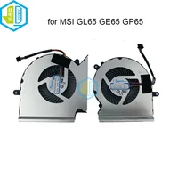 new notebook pc cpu gpu cooling fans for msi gl65 ge65 gp65 we65 ms 16u7 laptop cooler processor radiator paad06015sl 0 55a 5v