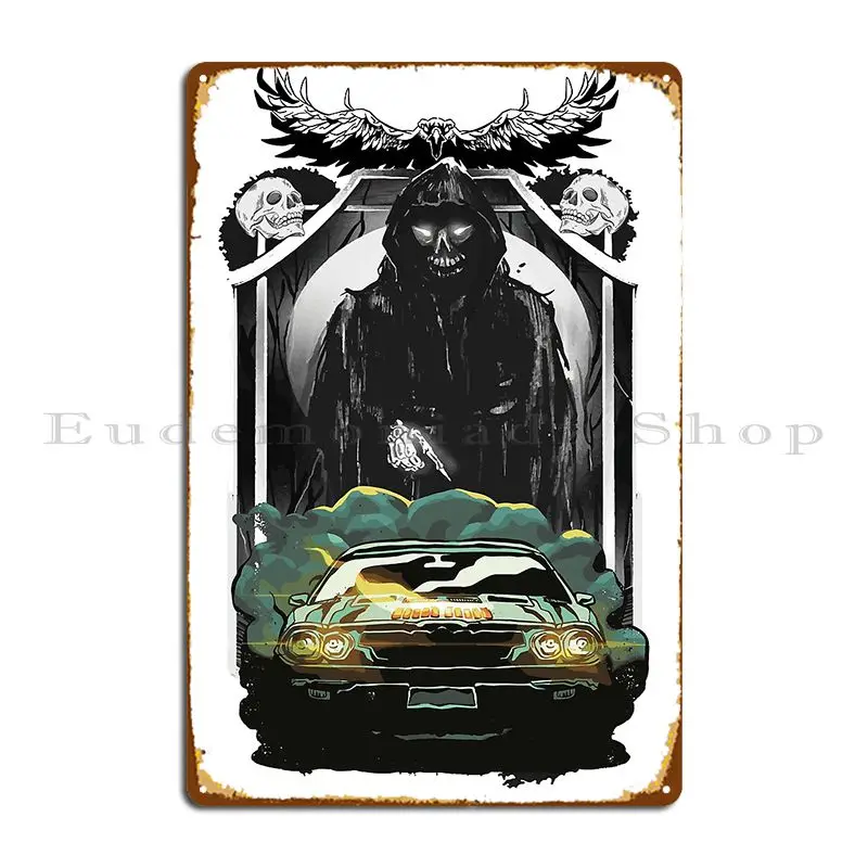 Будьте быстрее чем Death металлические знаки кинотеатр фотообои на заказ плакат