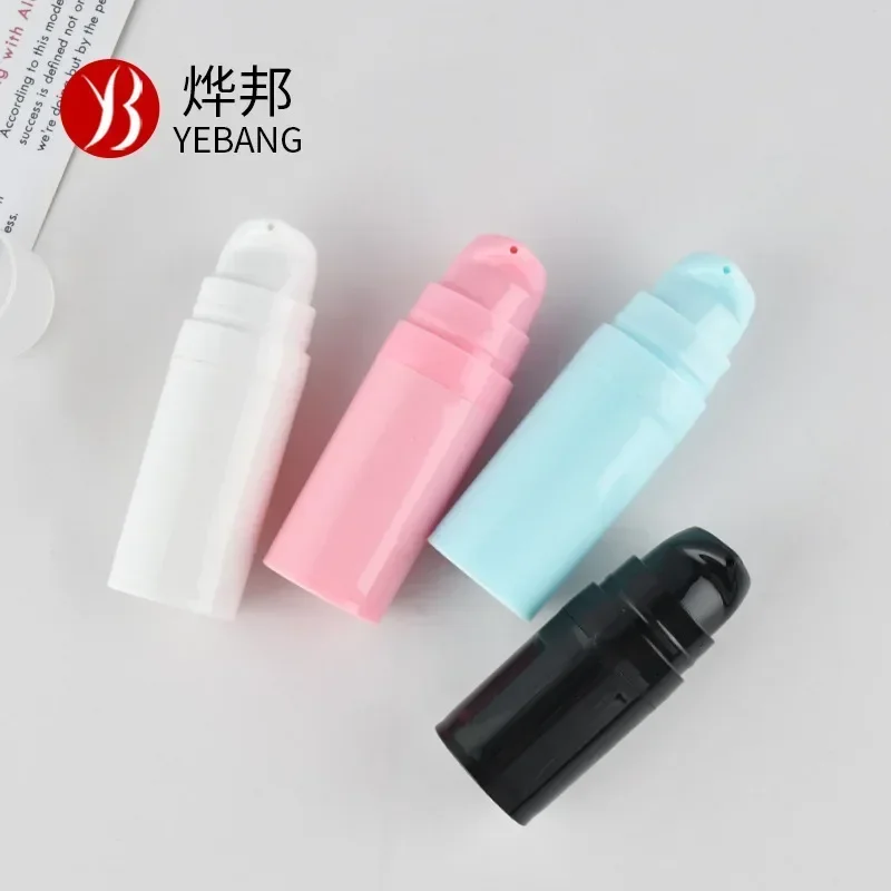 5/10/15 мл пустые бутылочки с безвоздушным насосом мини вакуумные косметические