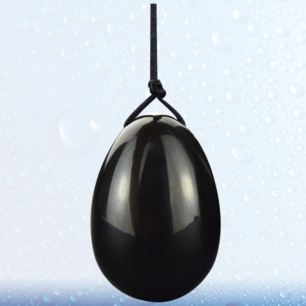 

Eggs Egg Vaginal Jade Muscle Obsidian Meditation Training Weights Tightening Sphere Crystal Tightener Floor Gemstone Exercise