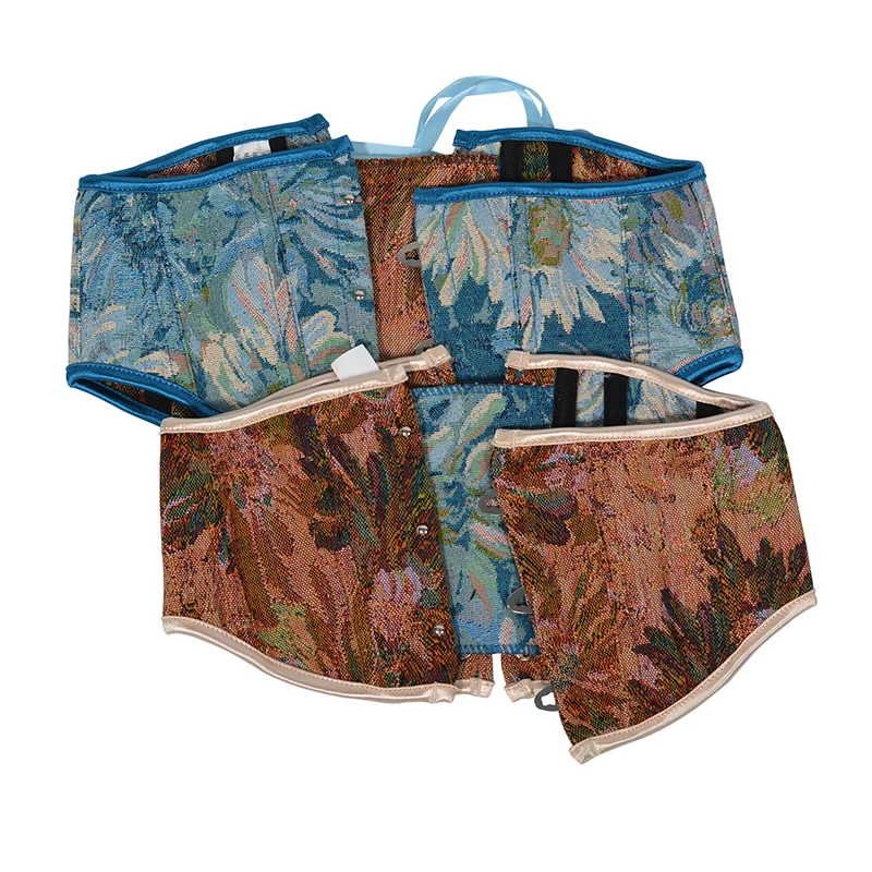 6 3 дюймовый короткий корсет под грудью пластиковый с косточками для тяжелых