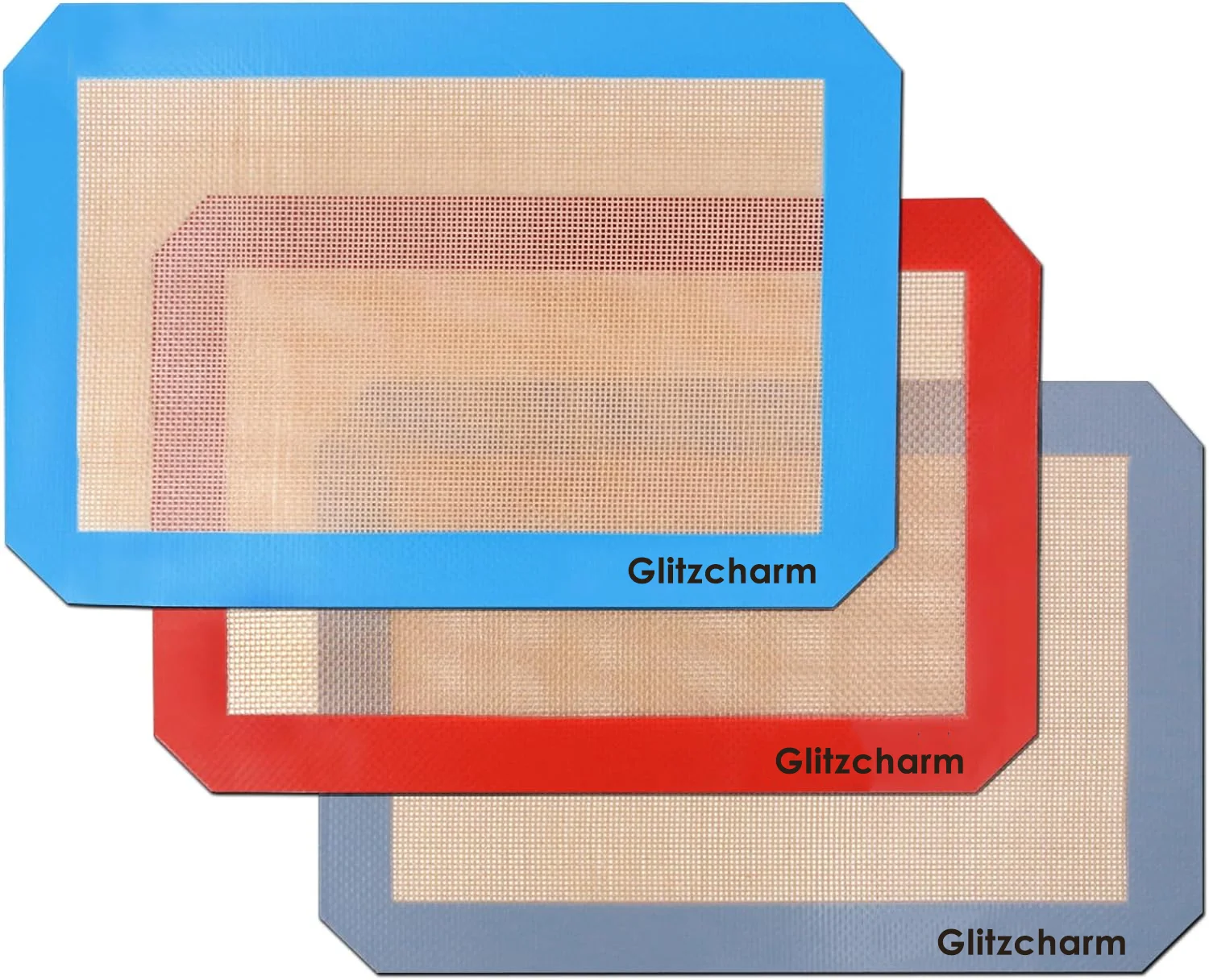 

Маленький силиконовый коврик для выпечки Glitzcharm (11,8x7,8 дюйма)