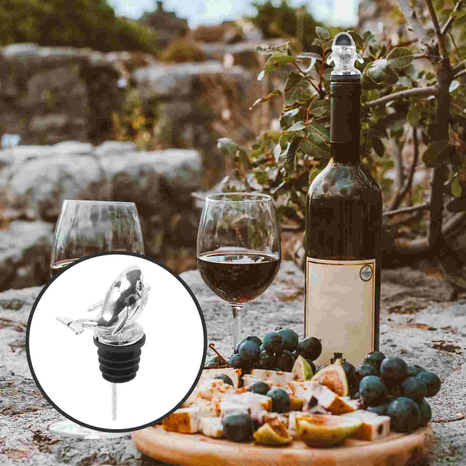 

Olive Oil Pourer Sea ​​turtle Bottle Spout Spouts Pourers Bottles Zinc Alloy Decorative Metal