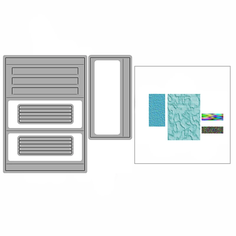 

Новинка 2022, сделай сам, складной трафарет для тиснения окон, ремесло, металлические Вырубные штампы для изготовления открыток и украшения д...