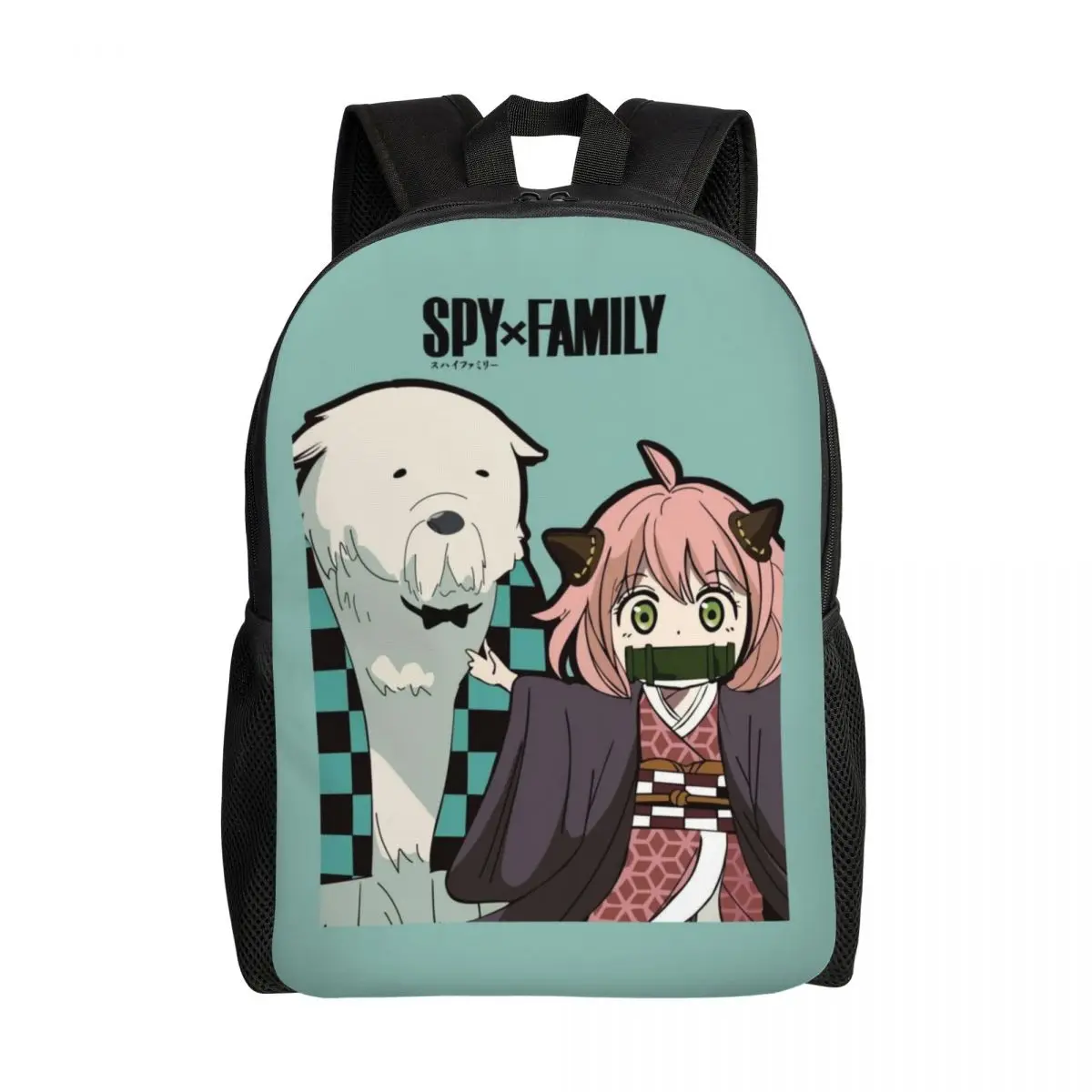 Spy X Family Anya Bond Cartoon Anime Travel Backpack Women Men School Laptop Bookbag College Student Daypack Bags