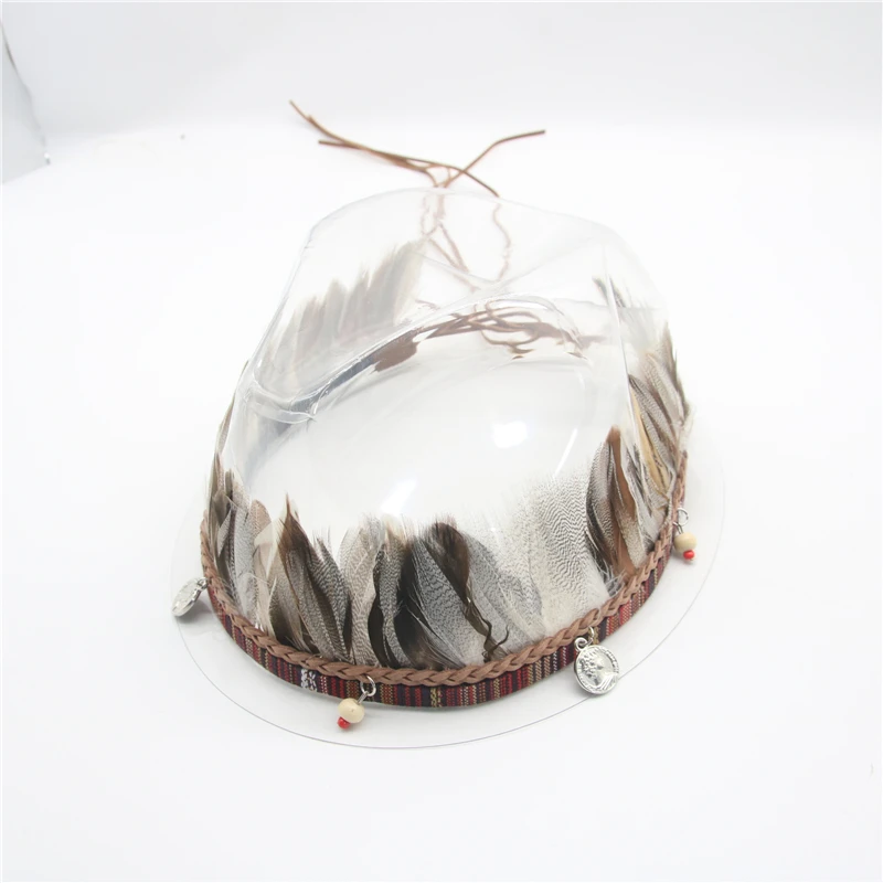 

3 шт., декоративная цепочка для женской шляпы, в ковбойском стиле