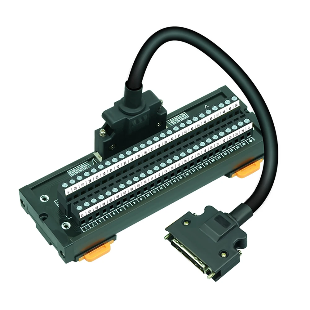Фонарь SCSI50, 50-контактный релейный терминал, плата адаптера для Yaskawa/Delta/Panasonic/Mitsubishi Servo CN1, фонарь для A2/AB