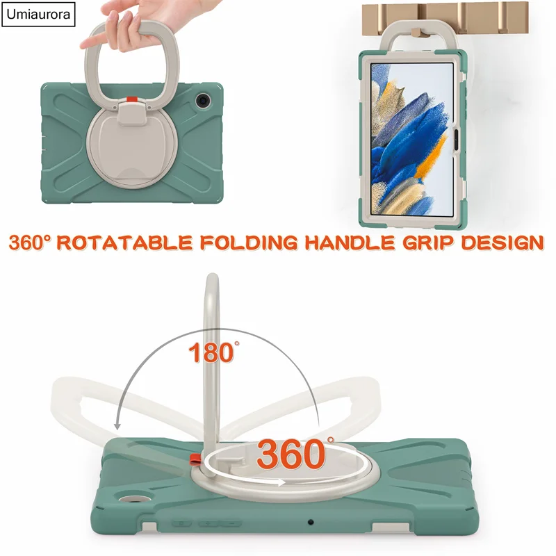 Чехол для Samsung Tab A8 A9 телефон с кольцом-подставкой планшетов