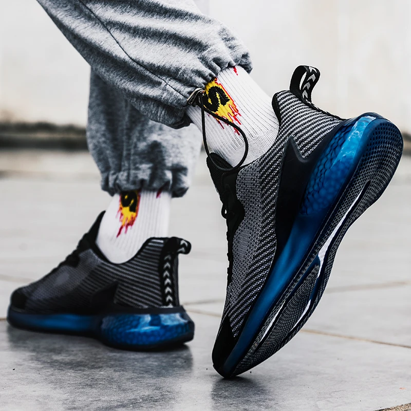 Men sport Running Shoes Breathable Autumn air mesh Sport Shoes Sneakers Shoes comfortable Men's Outdoor Tennies shoes