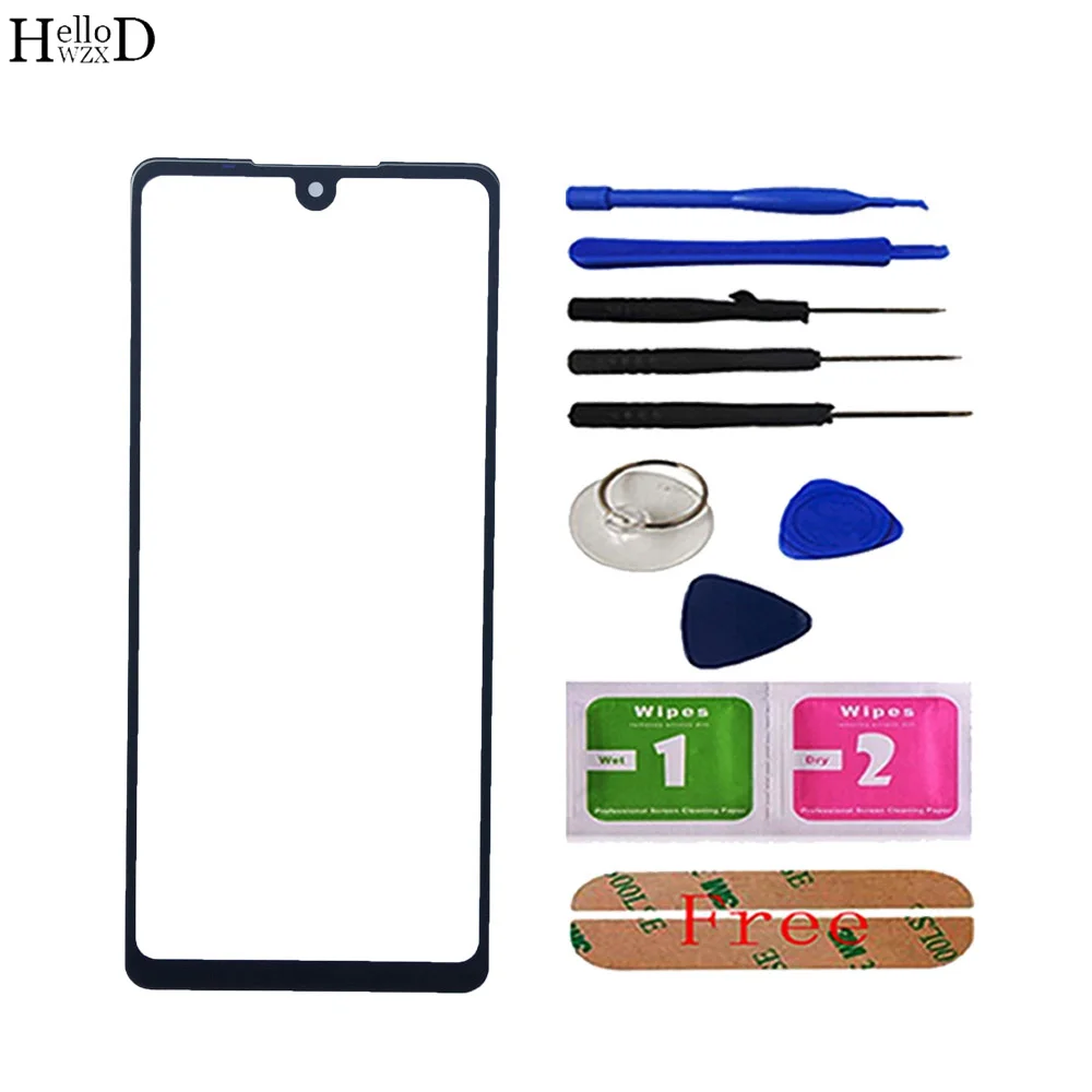 

Mobile Touch Front Outer Glass Lens For LG Stylo 6 Q730 Replacement LCD Front Glass Touch Screen Panel Tools 3M Glue