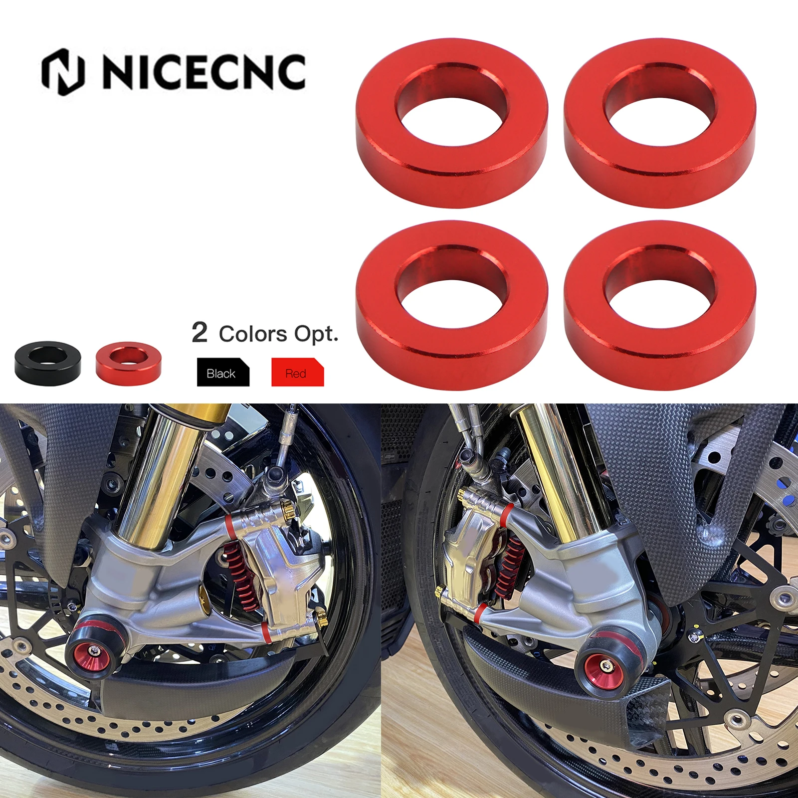 

Комплект передних тормозных суппортов для мотоцикла Ducati MONSTER 1200 R/S MULTISTRADA 1200 S 1260 S Pikes Peak Aprilia RSV4 RR 17-18