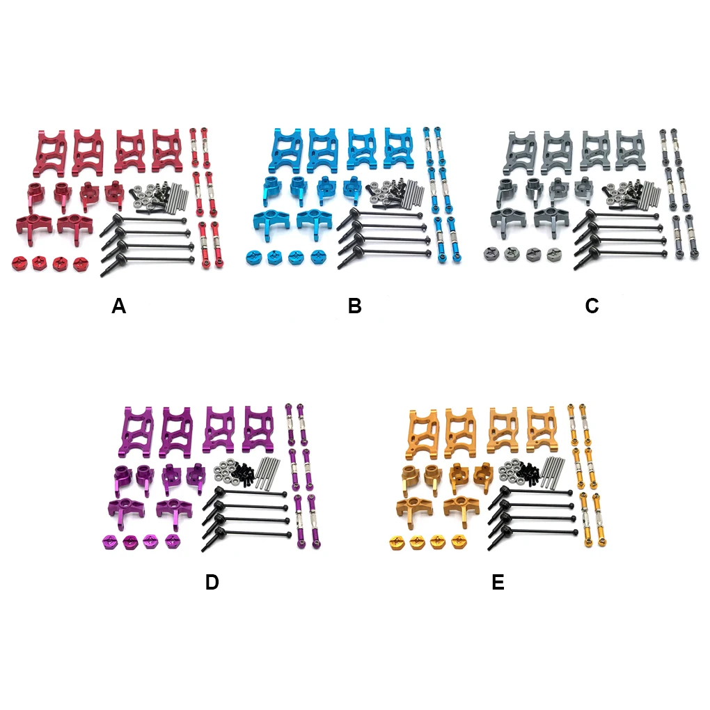 

Remote Control Car Metal Rear Swing Arms Steering Cups C-base Wheel Cup Automobile Adapter Repairing Kit Accessory