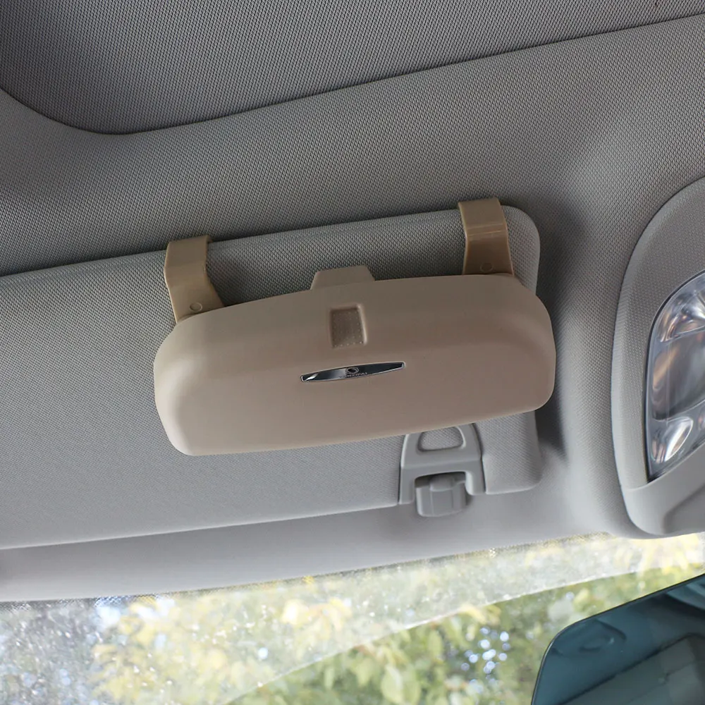 Автомобильный Чехол для очков органайзер коробка держатель солнцезащитных