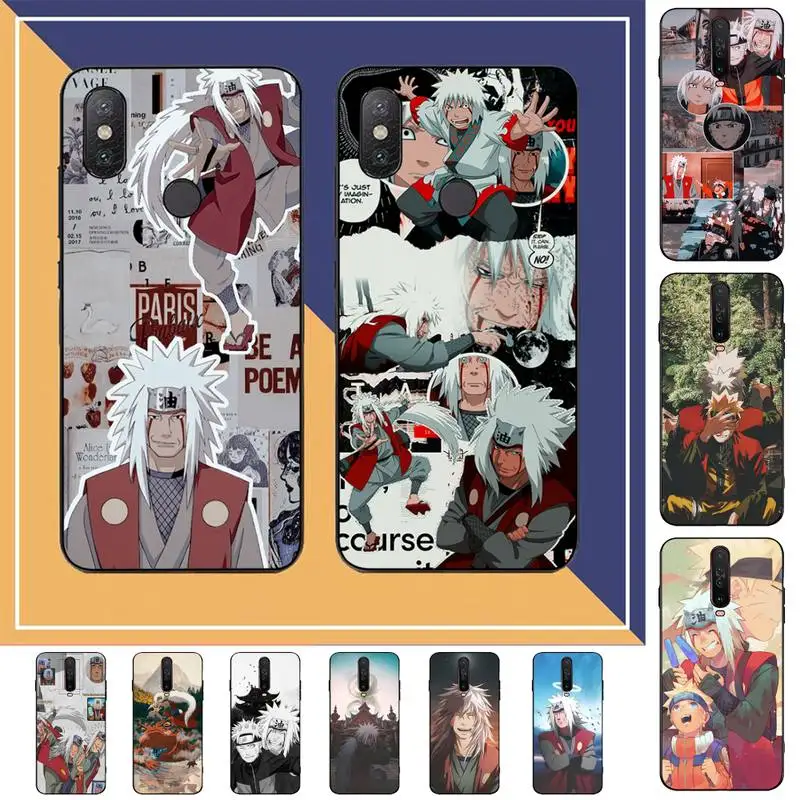 

BANDAI Naruto Jiraiya Phone Case for Redmi Note 8 7 9 4 6 pro max T X 5A 3 10 lite pro