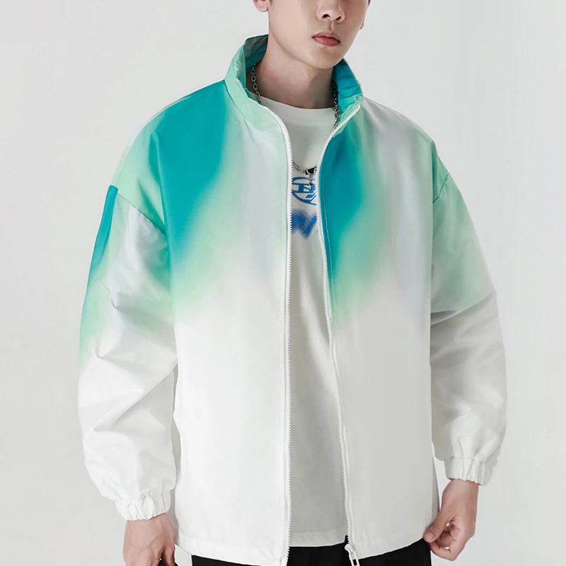 

Ветровка для мужчин и женщин, модная повседневная Свободная куртка для пар, уличная спортивная одежда, Бомбер, куртка для кемпинга, осень