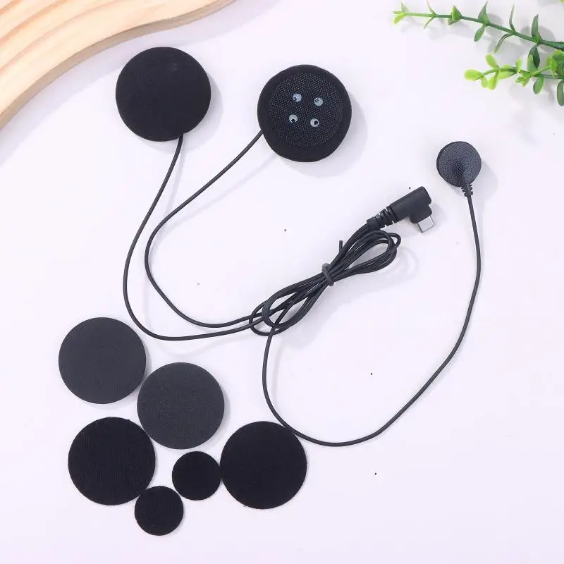 Фото Интерфейс TYPE-C для шлема, Bluetooth-гарнитура для LEXIN B4FM/GTX/G2P/G16/G1/MeshCom/Novus, аудионабор для мотоцикла №4