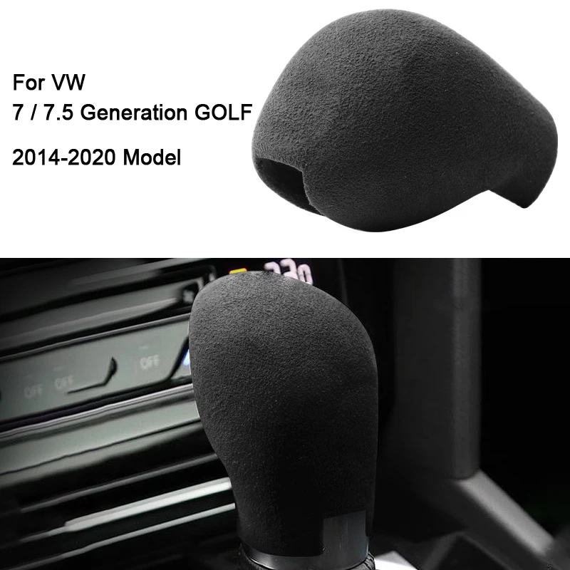 

Накладки из алькантары, замша, внутренняя отделка салона автомобиля для VW Golf 7, 2014, 2015, 2016, 2017, 2018, 2019, 2020 на центральных шестерен