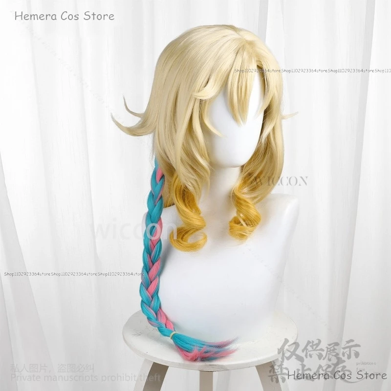 Парик для косплея Хэллоуина из аниме Genshin Impact