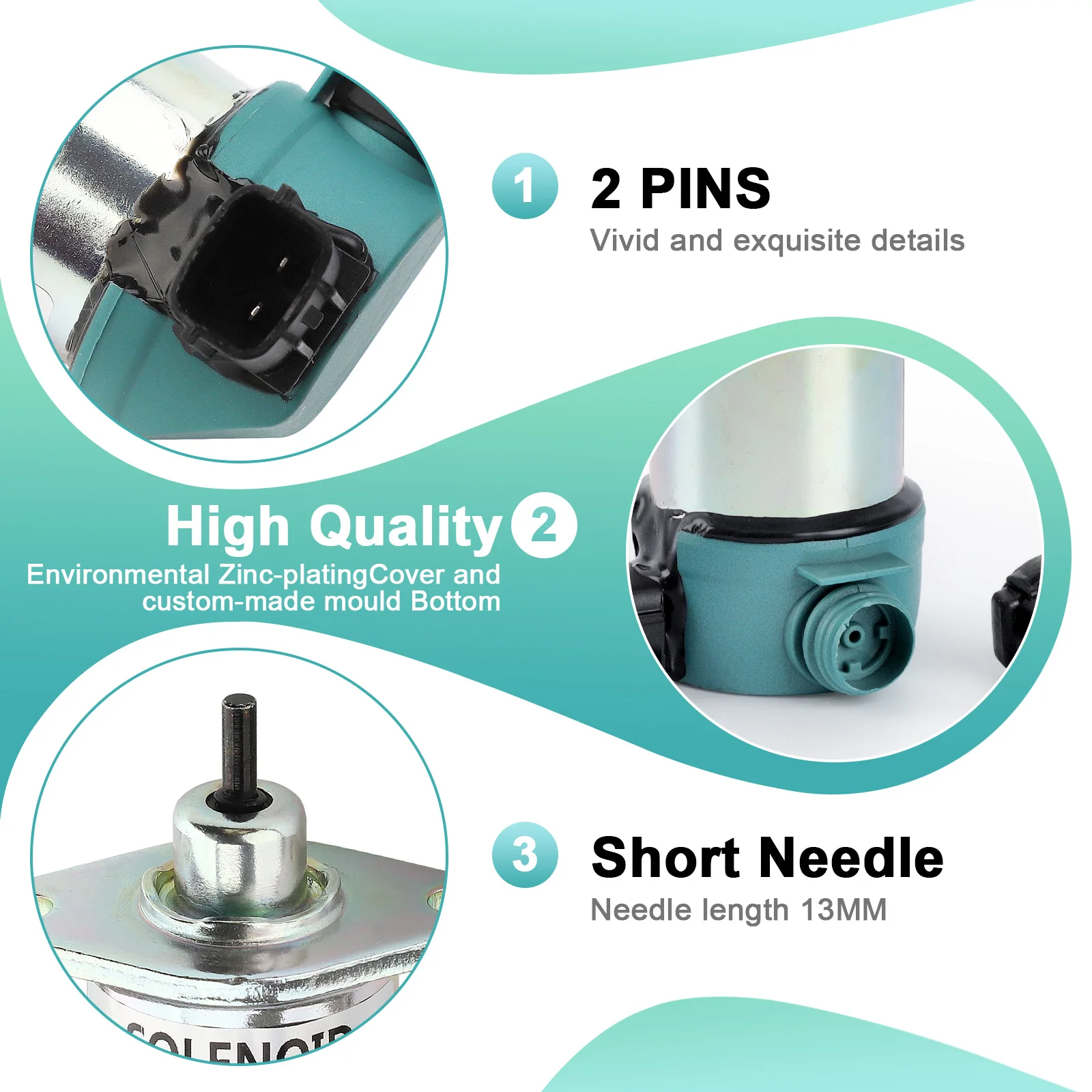 Для Kubota D1005 D1105 D905 Соленоид отключения 17208-60015 17208-60016 17208-60017 17208-60010 остановки 12 В