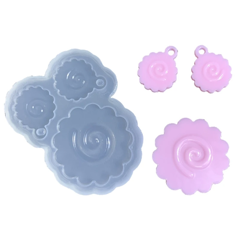 

F42F Diy Хрустальная эпоксидная форма, силиконовая форма для кулона, форма рыбного торта, зеркальная форма для рукоделия, форма,