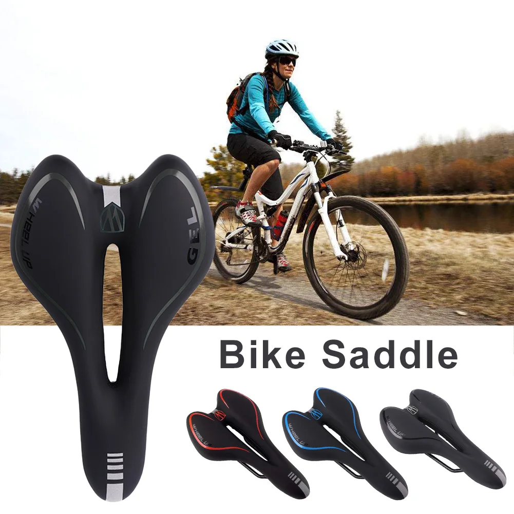 

Велосипедное Сиденье, удобное велосипедное седло, дышащие велосипедные аксессуары, Сменное седло с задней отражающей полосой, подходит для...