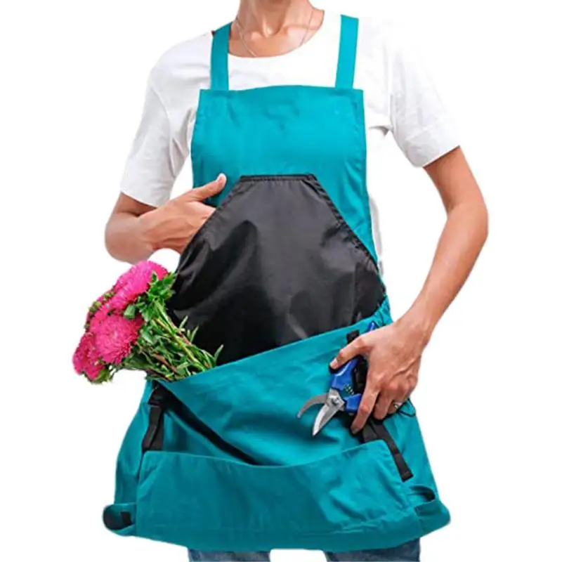 

Outdoor Planting Fruit Picking Bag Vegetable Picking Apron Housework Cleaning Multifunctional Waterproof Apron