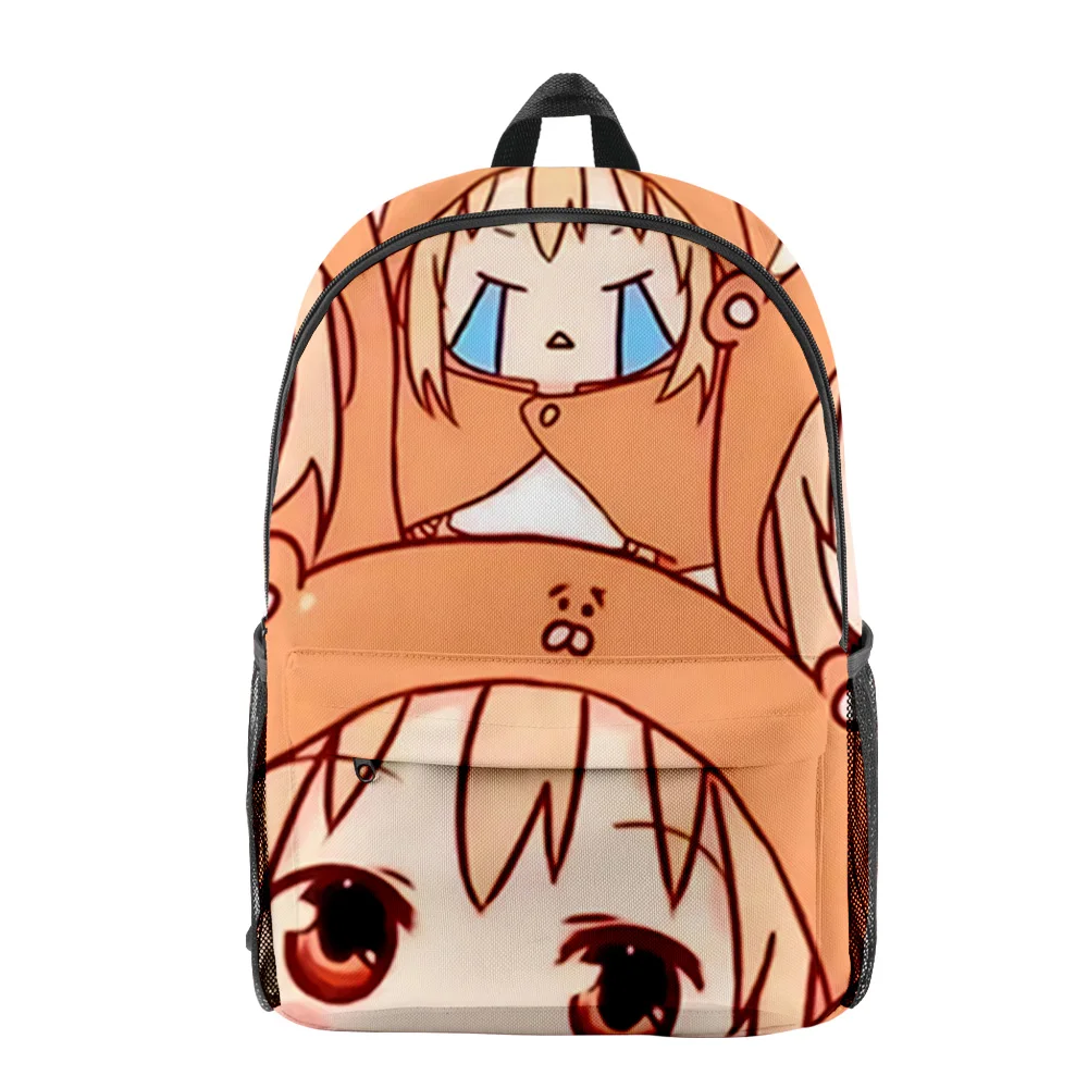 

Trendy Himouto! Umaru-chan pupil Bookbag Notebook Backpacks 3D Print Oxford Waterproof Boys/Girls Casual Travel Backpacks