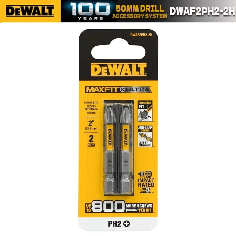 

DEWALT Impact Max Fit Крестообразная бита 2.2 дюйма 2 шт.