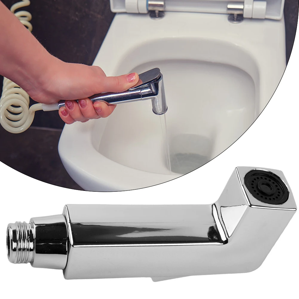 

Hand-Held Bidet Faucet Toilet Flusher Supercharged Faucet Spray Stainless Steel Bathroom Toilet Bidet Cleaning Shower Head
